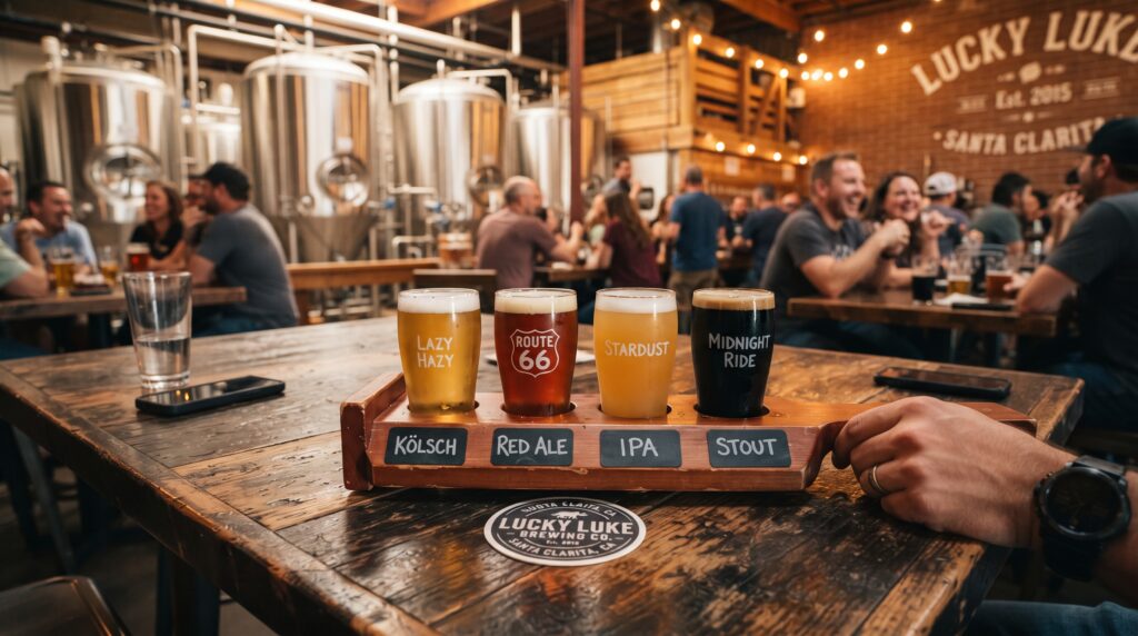 A Craft Beer Adventure at Lucky Luke Brewing in Santa Clarita, CA