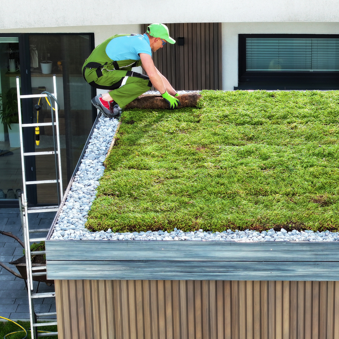 Green Eco-Friendly Roofing