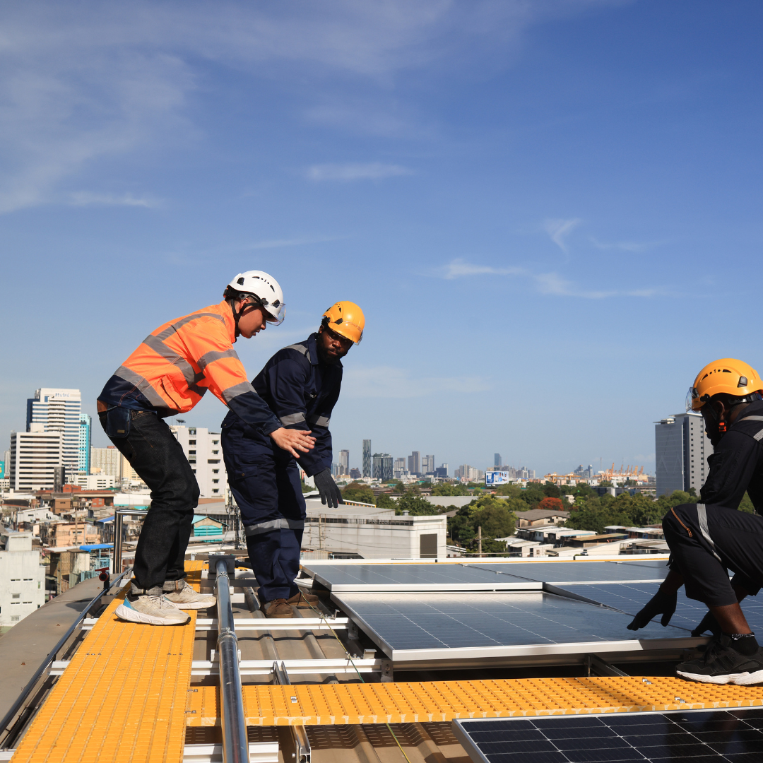 Green Eco-Friendly Roofing