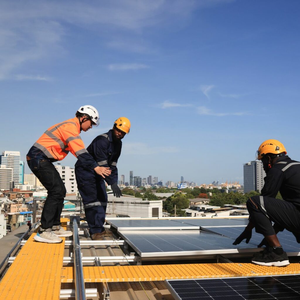 Green Eco-Friendly Roofing