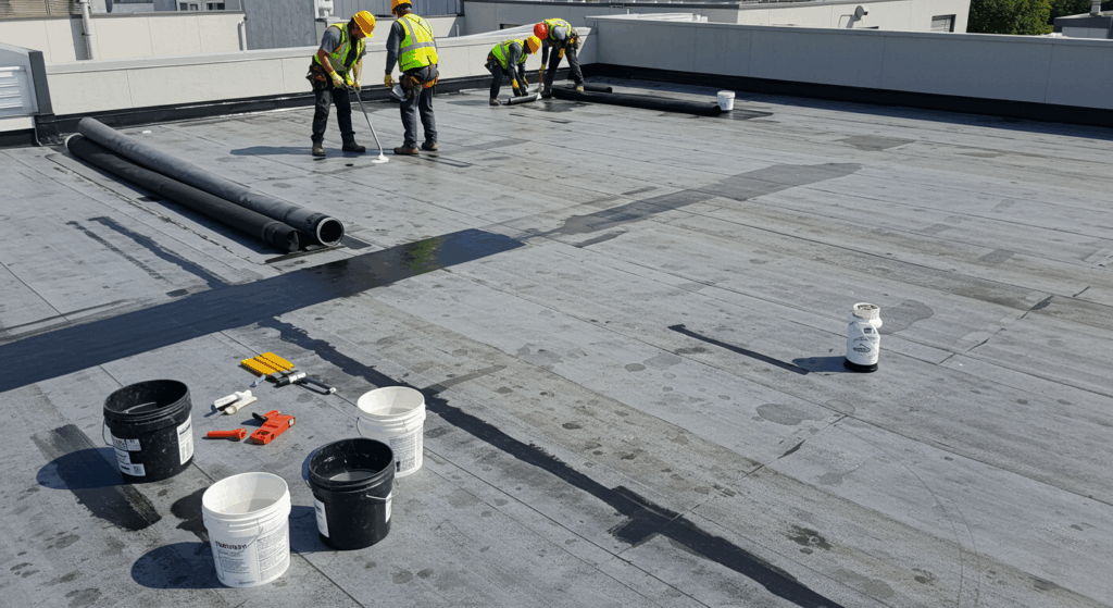 Flat Roof Repair Near Me