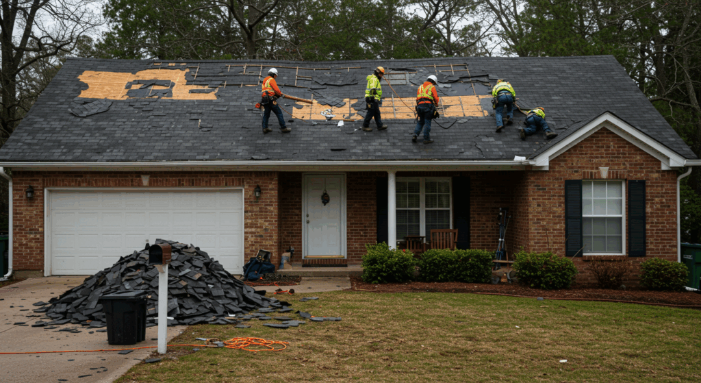 Storm Damage Repair Company Near Me