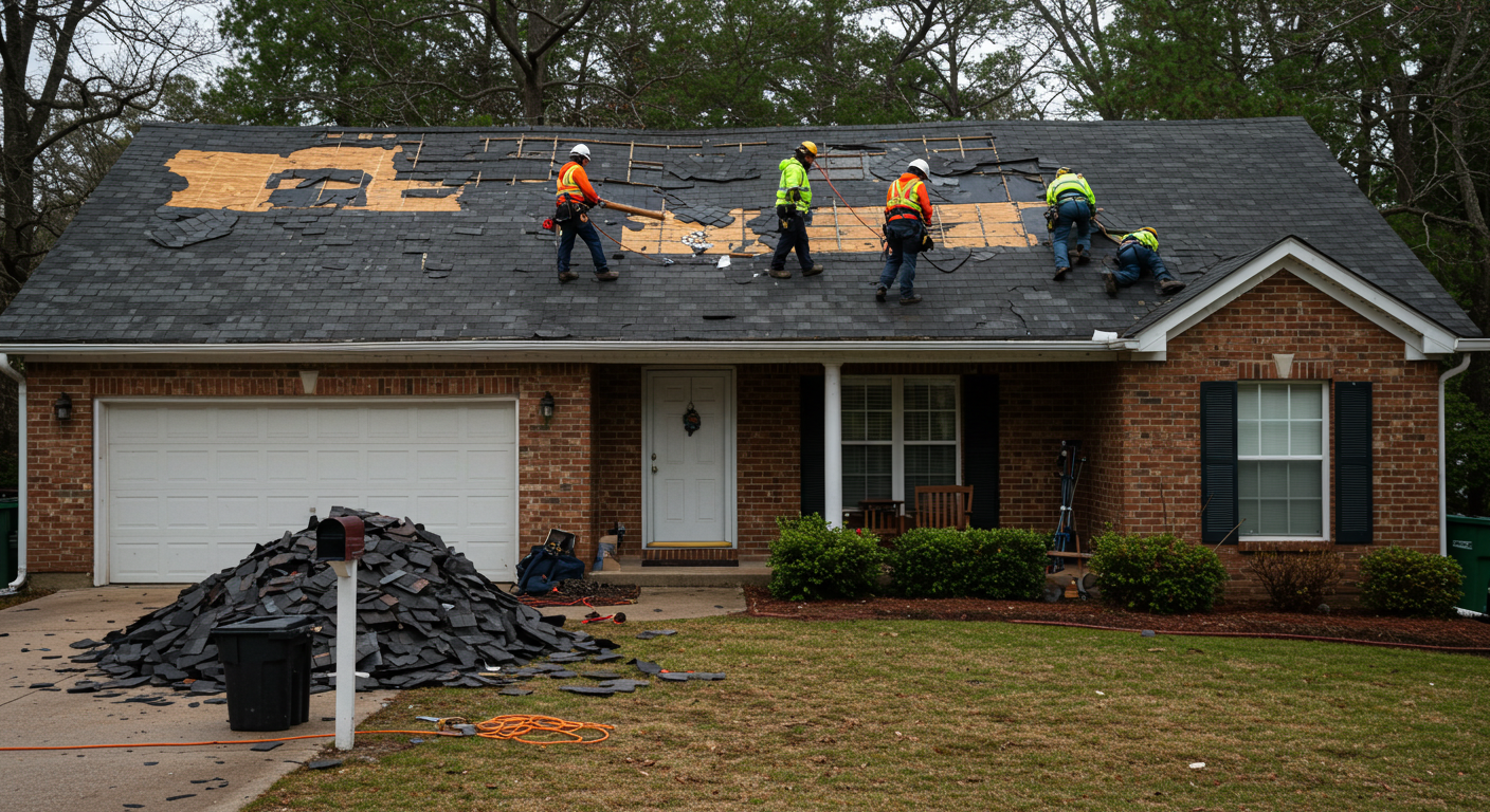 Storm Damage Repair Company Near Me