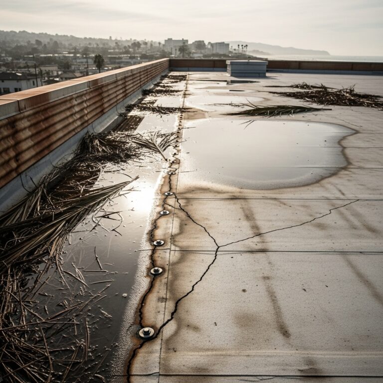 Common Commercial Roofing Problems in Santa Barbara, California