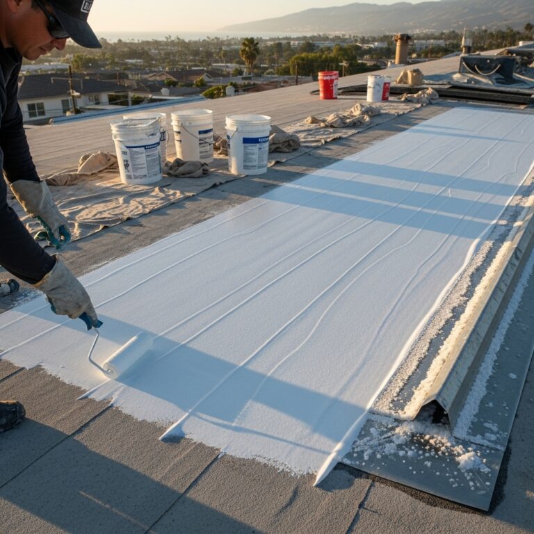 Roof Coating Services in Oxnard for TPO and PVC Flat Roofs