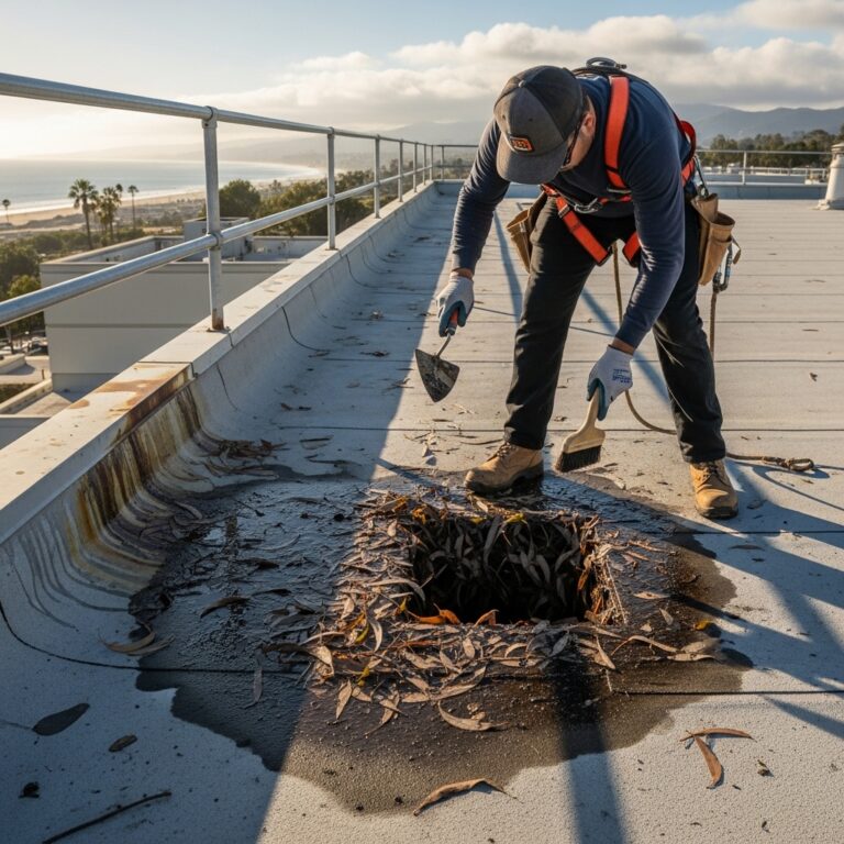 Flat Roof Maintenance in Oxnard, California for Coastal Weather