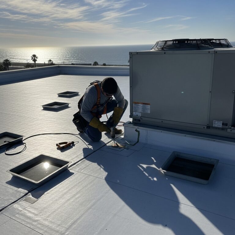 Flat Roof Leak Repair Process in Oxnard, California: What to Expect