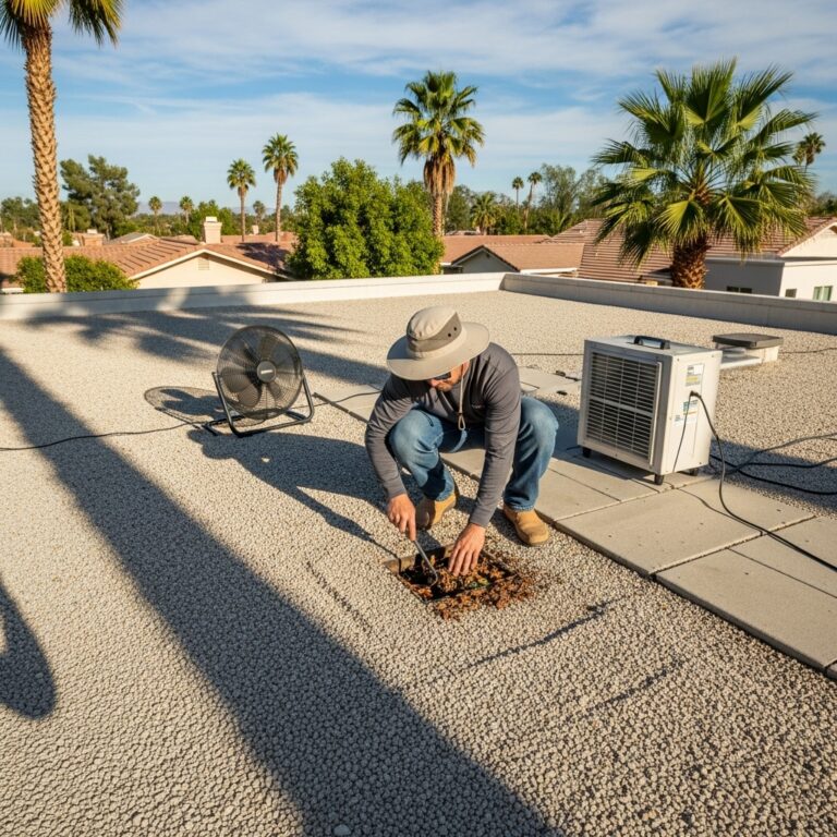 Flat Roof Maintenance in Tarzana, California for Hot Summers