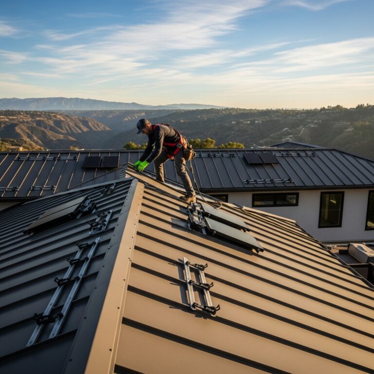 Metal Roofing Benefits for Efficient Homes in Tarzana, California