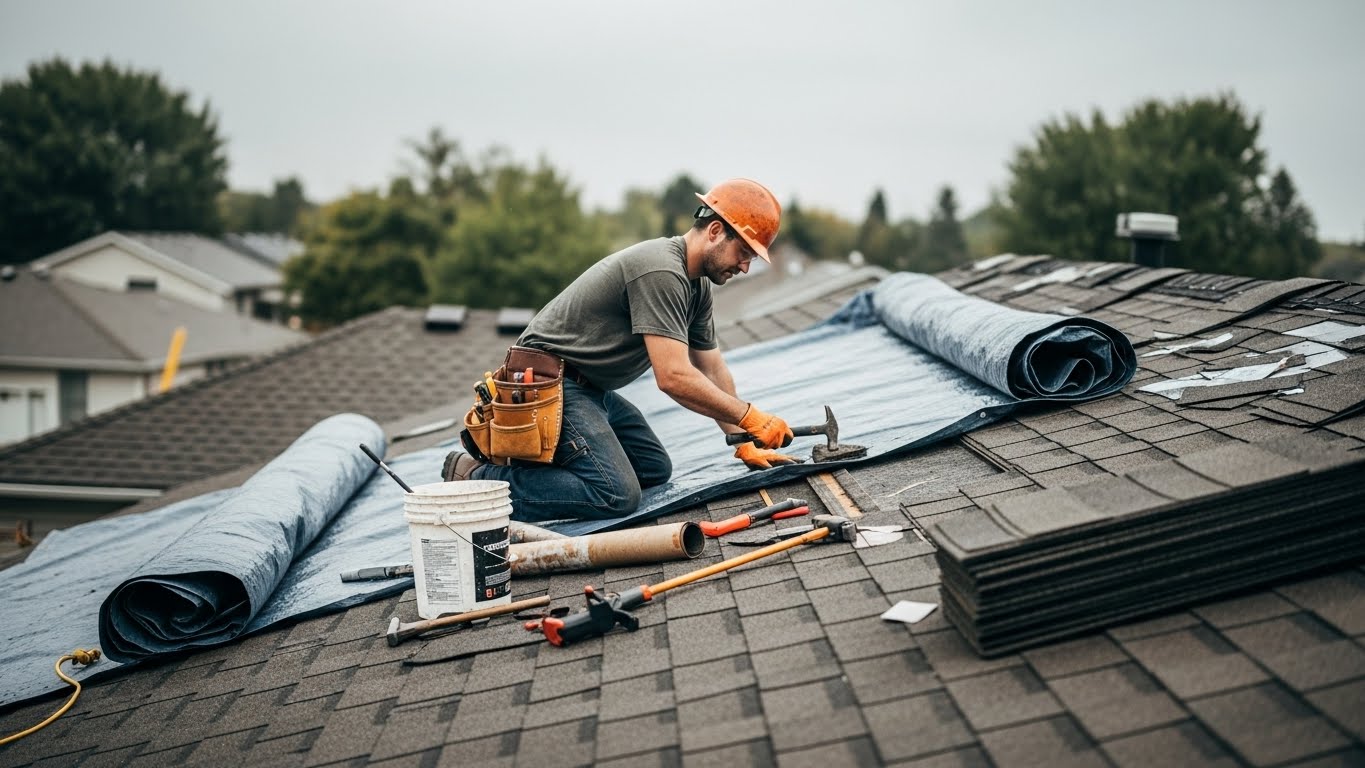 emergency roof repair near me