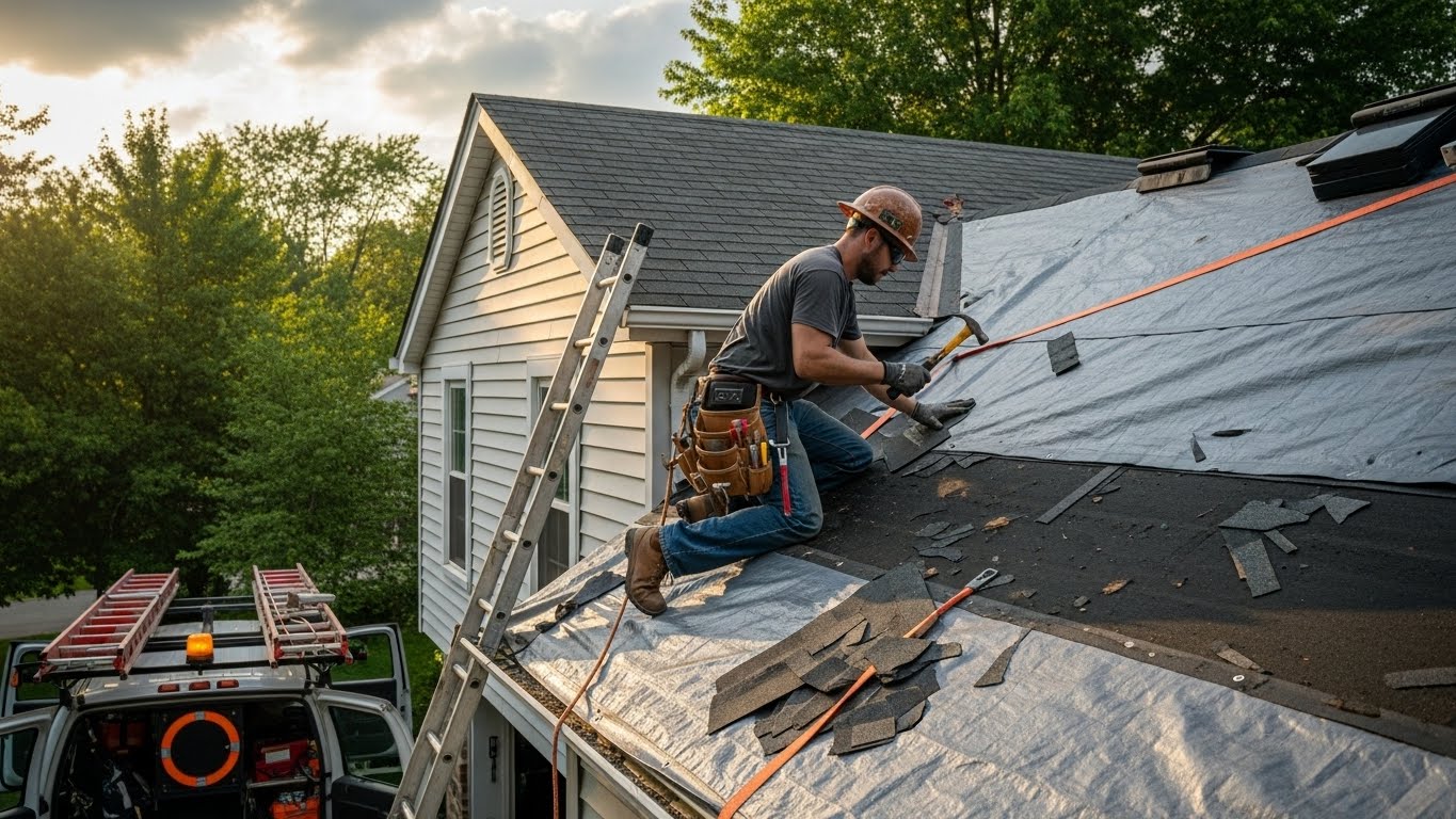 emergency roof repair near me