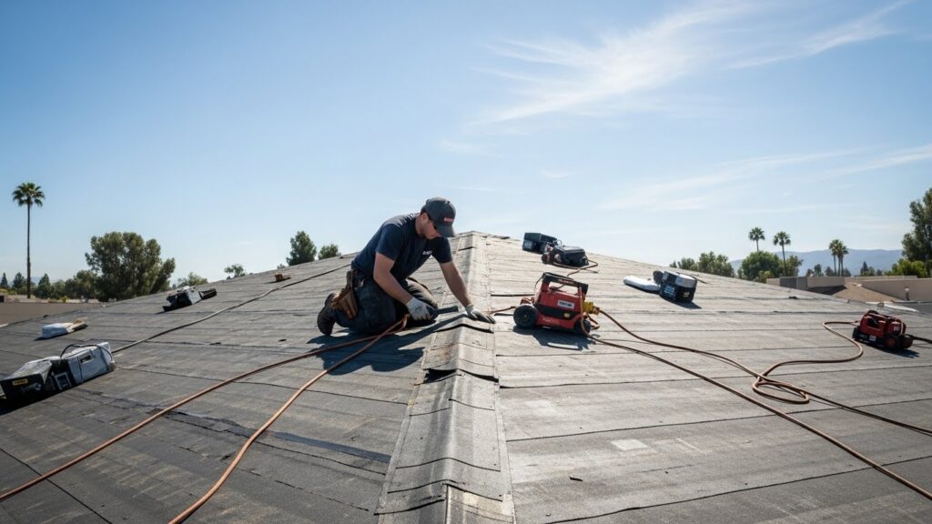 Commercial Roofing Repair Solutions in Tarzana California
