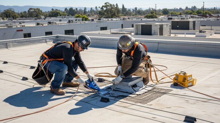 Preventive Commercial Roof Maintenance in Tarzana, California