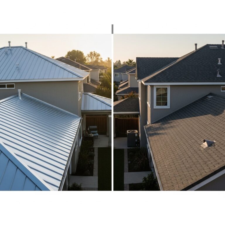 Metal Roof vs Shingles in Oxnard, California: Durability and Cost