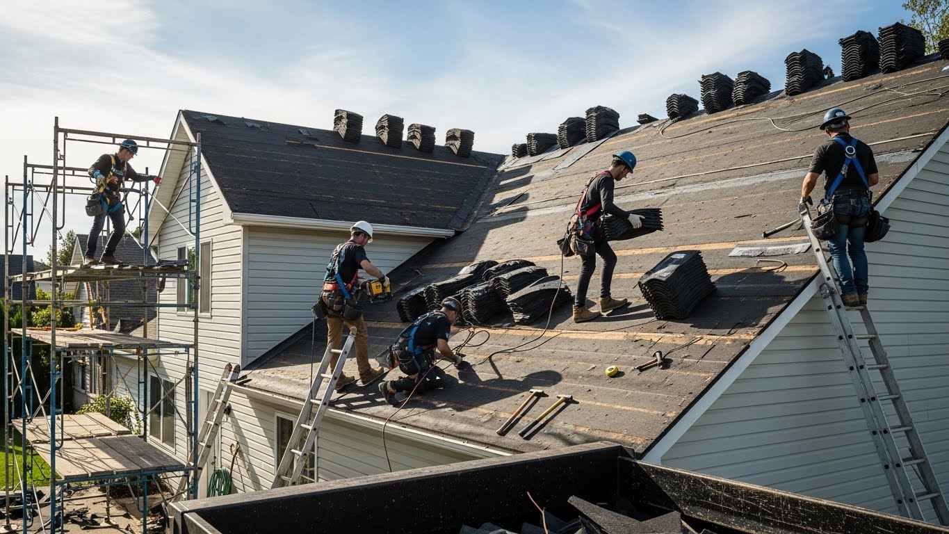 Residential and Commercial Roof Replacement Services