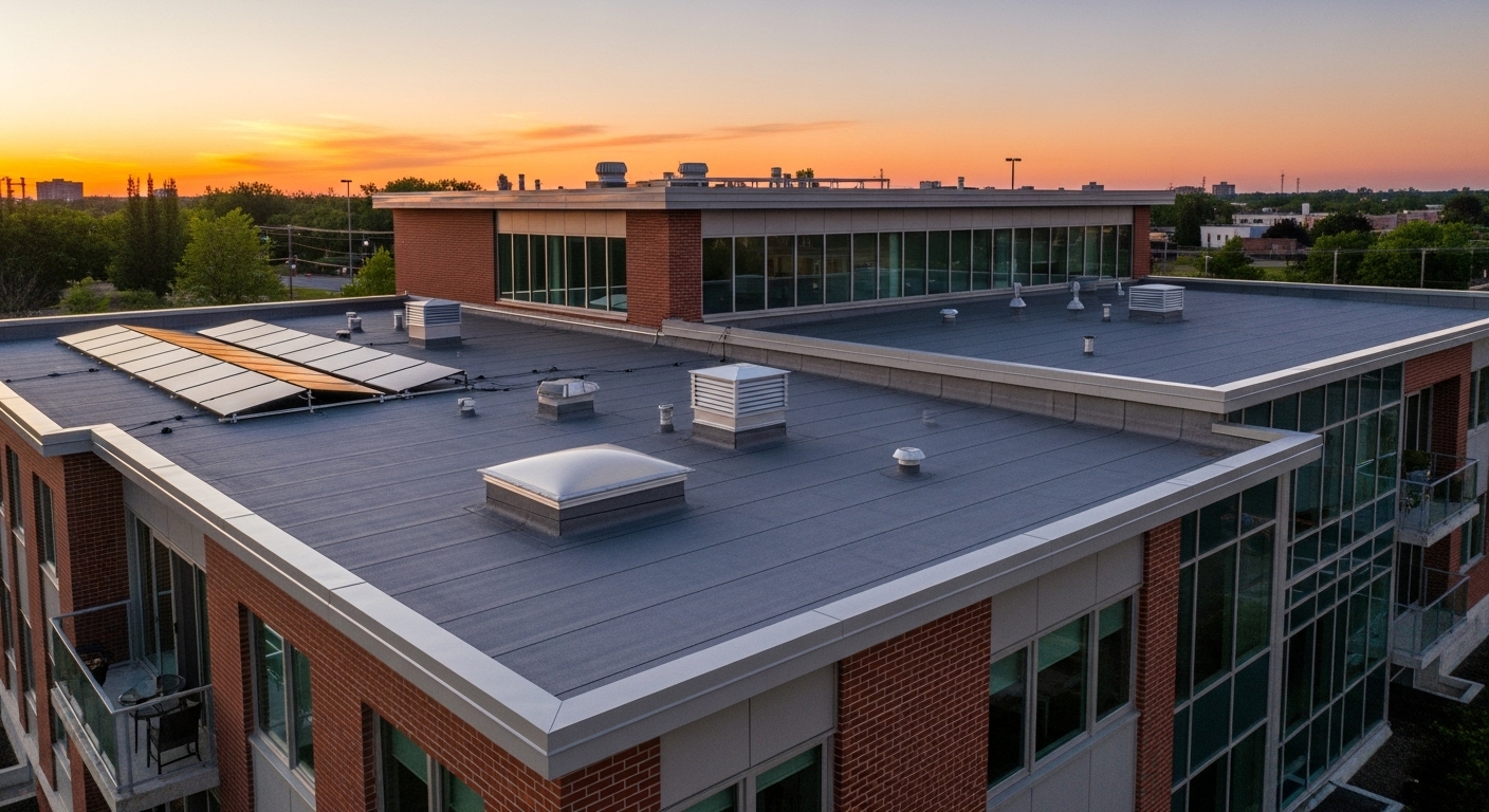 Reliable Flat Roofing for Residential and Commercial Buildings