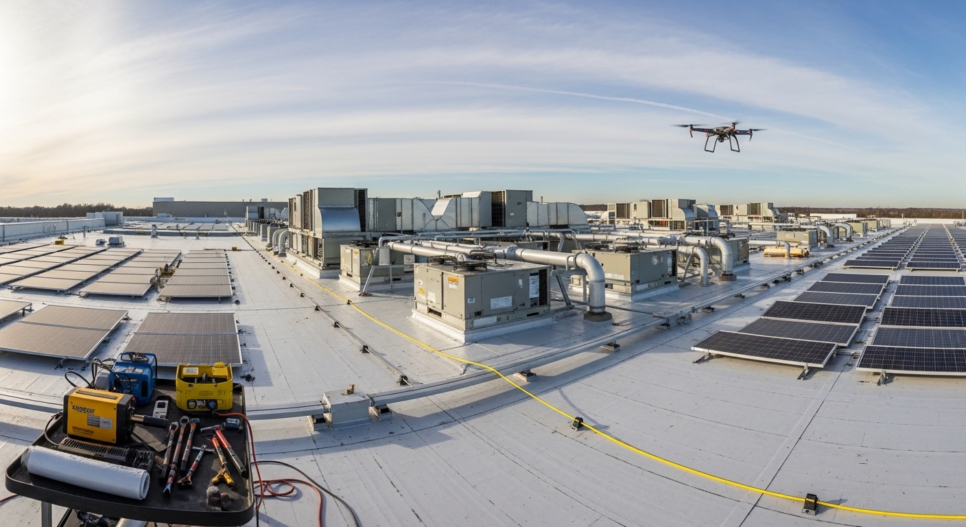 Commercial Roofing Designed for Safety, Efficiency, and Value