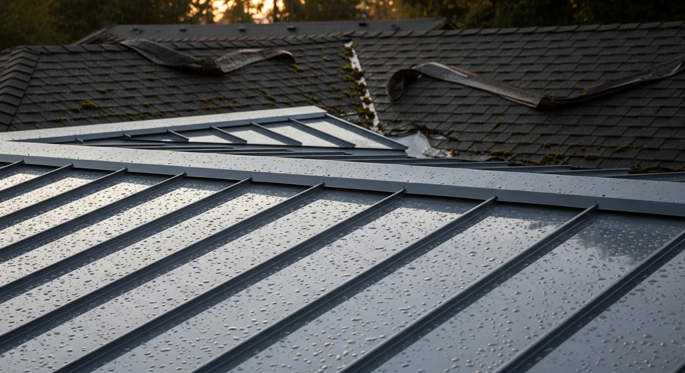 Metal Roofing Designed to Outlast Traditional Shingles
