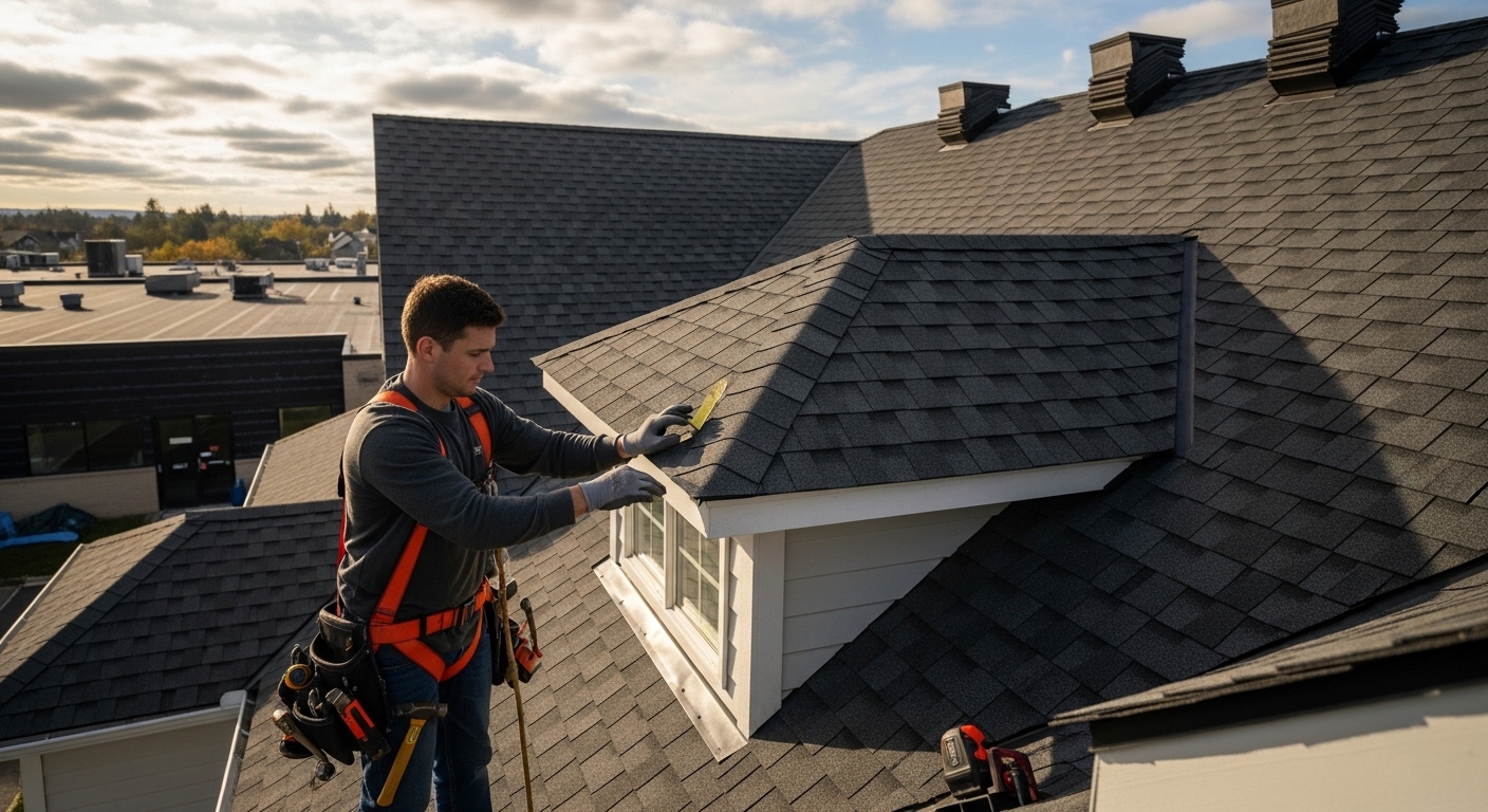 Skilled Roofer for Residential and Commercial Projects