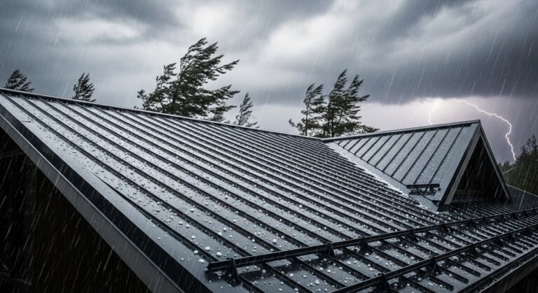 Are Metal Roofs Good in Storms? Rain, Noise, Lightning, Hail and What Fails First