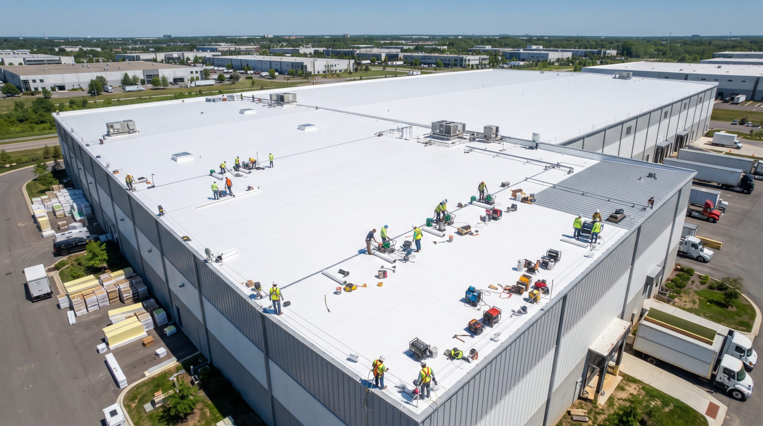 Flat Roofing Installation
